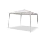 SmartSun Javea Carpa Impermeable, Blanco, 3 x 3 x 2.5m
