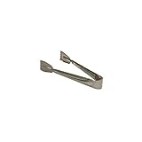 Kamino - Flam – Pinza para carbón (21,5 x 9 x 3,5 cm), Pinzas para chimenea, estufa o barbacoa, Alicate para carbón y leña, Tenaza de metal galvanizado para chimeneas – resistente y durable