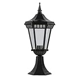 CHUNGYANG Lámparas Estigma Base E27, Luz Poste Decoración Paisaje Pared Perimetral Exterior, Linterna De Estigma De Patio Puerta Impermeable IP55, Para Jardín, Accesorio Puerta Paisaje Exterior De Vil