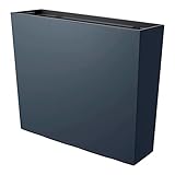 Jardinera para balcón urbi Case , con depósito, Dimensiones (mm) 580x180x498, Color Antracita