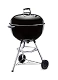 Weber Bar-B-Kettle - Barbacoa de carbón, 30 mm, 580 mm, 990 mm, Color Negro