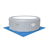 Bestway Flowclear - Juego de baldosas Protectoras para Suelo (9 Unidades de 50 x 50 cm), Color Azul