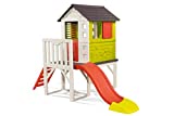 Smoby- Casa Casita de La Playa con Tobogán, Multicolor, 2.6 x 1.6 x 1.97 m (810800)