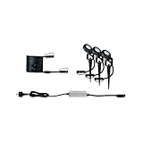 Paulmann 94729 Lum.Exterior LED Plug & Shine, Reflector de jardín Sting Set de 3, resp.Insectos IP67 2200K 3x6,3W 75 VA Antracita, Red, Regulable, 18.9 W