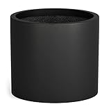 Fox & Fern Macetero, Maceteros Decorativos Interior, Macetas Exterior Grandes, Maceta Grande Plantas y Flores Resistente a Rayos UV y Heladas, Maceteros Exterior, Tapón de Drenaje, Piedra de Fibra