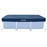 Intex 28038 - Cobertor piscina rectangular Prisma/small frame 300 x 200 cm, Color Azul