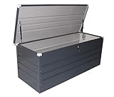 GARDIUN KIS12967 - Arcón Metálico Arcana III 582 L. 69 x 165 x 62 cm Antracita