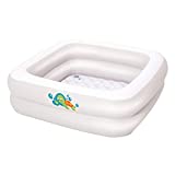 Bestway 51116 - Piscina Hinchable Infantil Bañera Bebé 86x86x25 cm, Multicolor