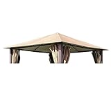 GRASEKAMP Qualität seit 1972 Techo de Repuesto para pabellón París, 3 x 3 m, Lona de Arena