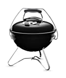 Weber Smokey Joe Premium Barbacoa de Carbón, con asa para transportar, 37 cm, Negro 1121004