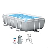 INTEX 55210 - Piscina rectangular prism frame 300x175x80 cm con depuradora