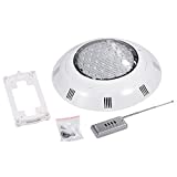 Solomi Piscina Luz - Fuentes Lámpara Piscina luz Brillante LED RGB Multicolor de la luz subacuática de 360 ​​con Control Remoto 12V 35W
