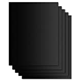 EXTSUD Estera de Barbacoa 5 Piezas Alfombrilla Reutilizable de Barbacoa Horno, Gas Carbón, Parrilla y Barbacoa Apto a Carne, Pescado y Verduras 40x33cm