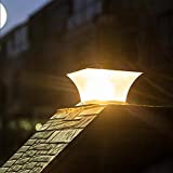 Seasaleshop lámpara Solar Exterior 24LED Aplique Exterior Impermeable, reconocimiento automático del Cuerpo Humano, para jardín, casa, Garaje, Patio, Muro, Escalera, Patio