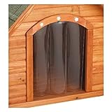 Croci - Puerta para caseta de Chalet, tamaño Mediano