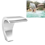 Z-SEAT Caños de la Fuente de la Piscina, Cascada de la Fuente del espray de la Piscina del Balneario del Acero Inoxidable