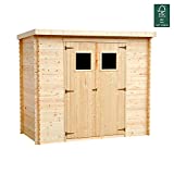 Hoggar by Okoru Casetas de Madera Floen (3.44m2). Cobertizo jardín 239x144x200cm