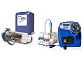 Gre SCGPH100 – Clorador Salino + Controlador de pH, para Piscinas de hasta 90 m3, 21 gramos/hora