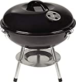 ACTIVA Parrilla Parrilla de carbón Parrilla Redonda con Tapa