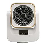 Rengu Calentador Eléctrico para Caseta de Perro, Calentador para Caseta de Perro Drenaje de Ahorro de Energía Corte de Energía Seguridad Multifuncional 3 Velocidades para Caseta de Perro