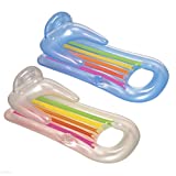 Intex 58802, Colchoneta sillón bronceador, Unisex, Multicolor, 160x85 cm