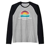 Piscina infantil California Cool Minimalist Ocean Wave Camiseta Manga Raglan