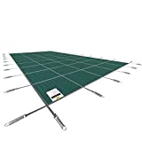 BuoQua Cubierta Rectangular de ProtecciÃ³n para Piscinas Tubulares 5,5 x 11 m Cobertor para Piscina Mejor Drenaje