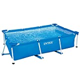 Intex 28271NP - Piscina desmontable small frame 260 x 160 x 65 cm, 2.282 litros, Color Azul