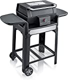 Severin Sevo GTS Barbacoa con 500°C BoostZone y carro para barbacoa, 3000 W, Negro PG 8107