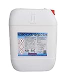 Fuensantica Ácido Clorhídrico 33% / Reductor Ph/Desincrustante 11 Kg.