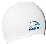 SEAC Silicone Gorro, Unisex Adulto, Blanco, Talla Гљnica