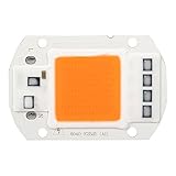 LED COB Luz de planta 50W Iluminación Crecimiento Planta Completo Spectrum para Jardín Invernadero Hidropónico