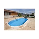 Gre M295049 - Piscina de Acero enterrada Ovalada Madagascar kpeov5059