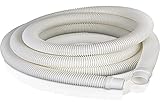 Gre 40180 - Manguera de 2 Terminales para Filtro de Piscina, Ø38 mm, 4 m