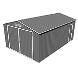 Garaje Metálico Gardiun Oxford (Gris Oscuro) 20, 60 m² Ext