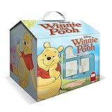 Multiprint Casita 7 Sellos para Niños Disney Winnie The Pooh, 100% Made in Italy, Set Sellos Niños Persolanizados, en Madera y Caucho Natural, Tinta Lavable no Tóxica, Idea de Regalo, Art.09770