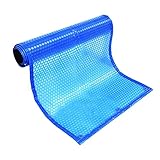 JLXJ Cobertor Solar Piscinas Burbuja Rectangular Cubierta de Piscina Solar, Verano de Servicio Pesado Lona de Manta Térmica Impermeable, para Piscinas Enterradas, Bañera de Hidromasaje