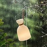 Lámpara de mesa LED inalámbrica, recargable lámpara de mesa a batería con mando a distancia y 8 colores, portátil, regulable, IP44 resistente al agua para exteriores camping jardín patio dormitorio