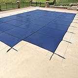 Lona de Piscina Cobertor de Piscina Rectangular Cubierta de Piscina Enterrada de Seguridad, Los 2m / 3m / 4m / 5m / 6m / 7m / 8m / 9m Rectángulo Extra Grande Engrosamiento Alta Densidad Resistente al