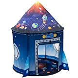 Tienda para NiГ±os el Cohete de CampaГ±a Infantil Plegable Carpa Infantil Casita de Juegos Astronauta Pop-up PortГЎtil Casa de Juegos para Interiores y Exteriores Castillo Tienda para NiГ±os