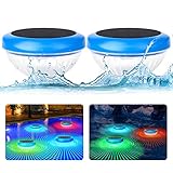 Luz solar flotante para piscina,iluminación con cambio de color,resistente al agua,iluminación para estanque para jardín,decoración bajo el agua para piscinas,parques acuáticos utilizados y piscina