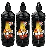 Moritz - Aceite para lámparas de aceite, antorchas, antorchas de jardín y de pared - Puedes elegir entre 1, 2, 3, 6,12 y 24 litros, 3 L