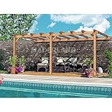 Pérgola Madera Adosada Palma Maderland 500x400 cm