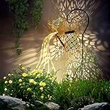 Regadera solar con cadena de luces para exteriores, decoración de jardín, pequeñas jarras de riego para colgar en exteriores, balcones, jardines, luces solares vintage con ganchos de pastor