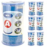 Intex - Juego de 6 Cartuchos de Filtro (Tipo de filtración: A)