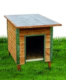 Elmato 10123 Timo - Caseta para Perros, aislada, desmontada y Cerrada