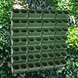 Jardinera Vertical de Pared para jardín, Maceta Colgante de Bolsillo Vertical montada en la Pared con riego automático, diseño de separación de Agua y Suelo