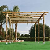 Catral Kit Pergola 4.00x3.60 Postes 9 X 9
