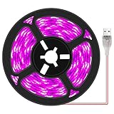 Luces de Cuerda de luz de Crecimiento Impermeable, Tiras de luz LED para Plantas de Crecimiento, para Plantas hidropónicas de Invernadero de Acuario, Flores de jardín Veg(3 m)