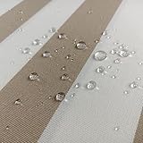 GADETEX Tela impermeable para toldo por metros, lona acrilica (4x 3,20 m, Raya Culla)